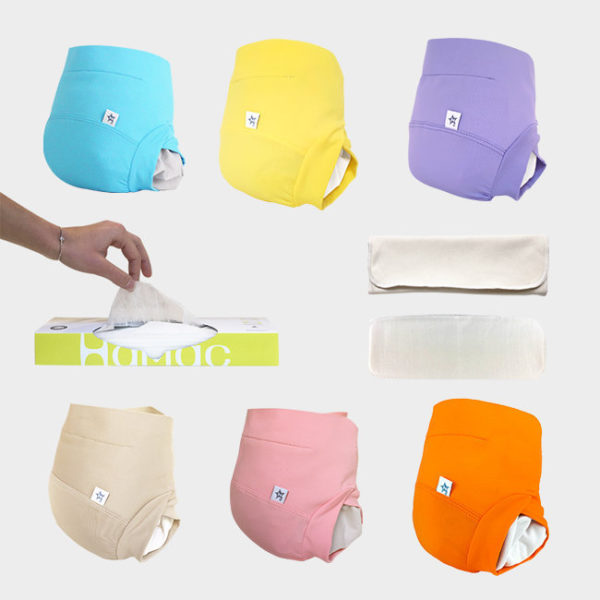 Couche Lavable taille S HAMAC Bébé Frog